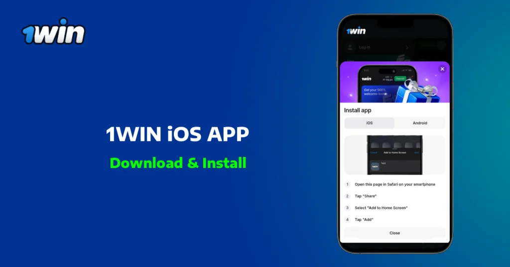 1Win iOS app download for iPhone and iPad